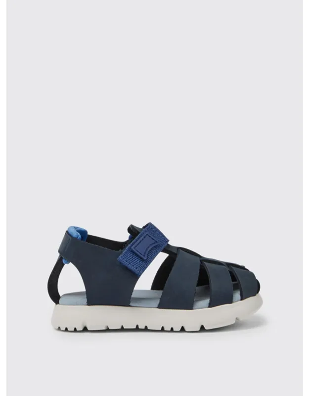 Oruga Sandals In Calfskin And Fabric