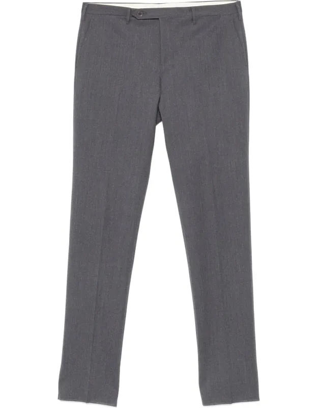 Pressed-crease Tailored Trousers