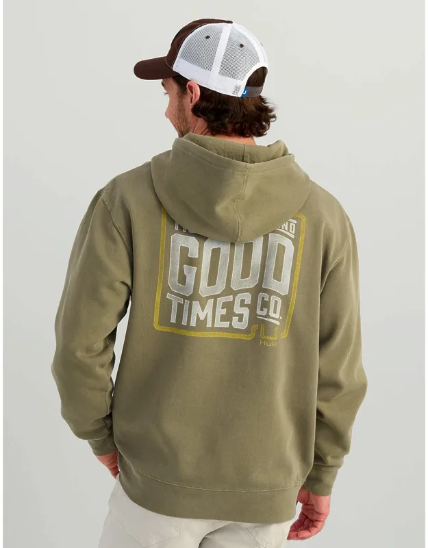 Tight Lines Cotton Fleece Hoodie