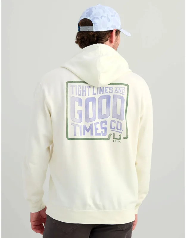 Tight Lines Cotton Fleece Hoodie