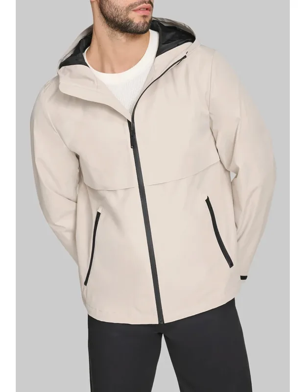 Dockers Tailored Fit Micro Twill Golf Bomber Jacket