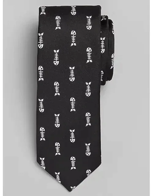 Big & Tall Narrow Fish Bone Tie