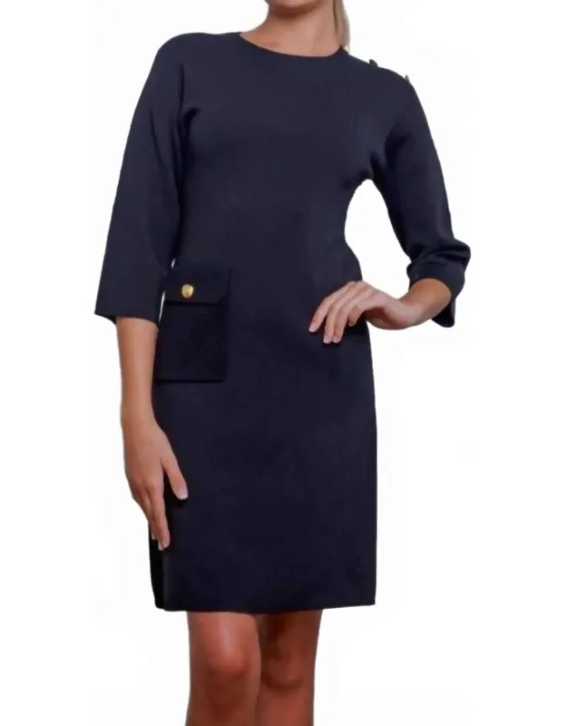 Knit Shift Dress