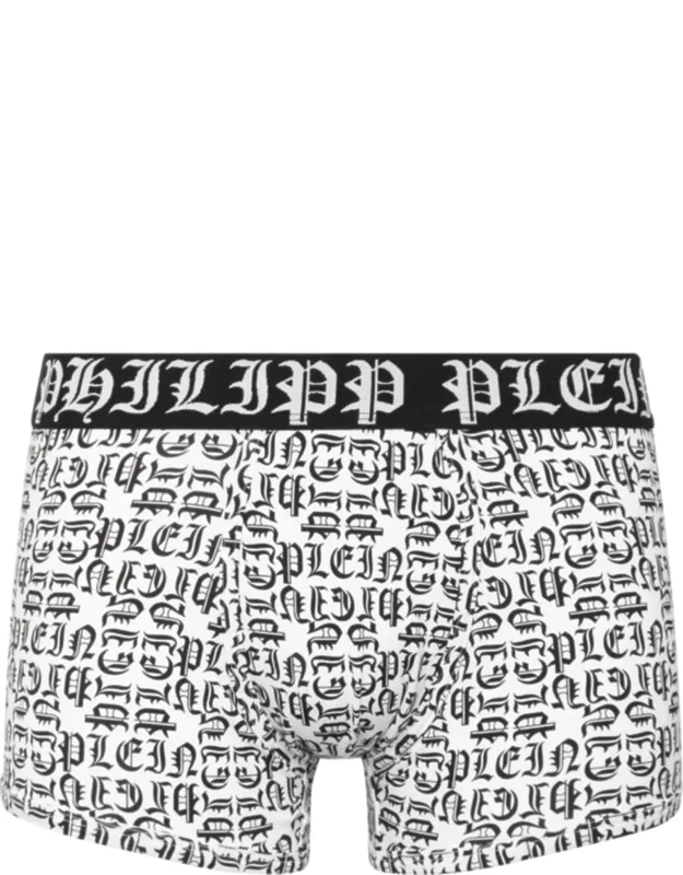 Boxer Tm Stretch Cotton Jersey Boxer Briefs With Logoed Elastic Waistband