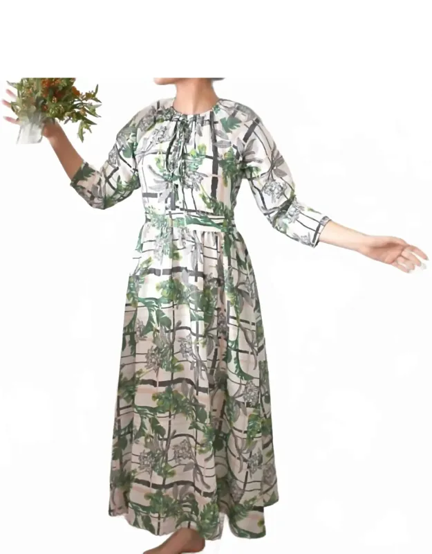 Linen Maxi Dress