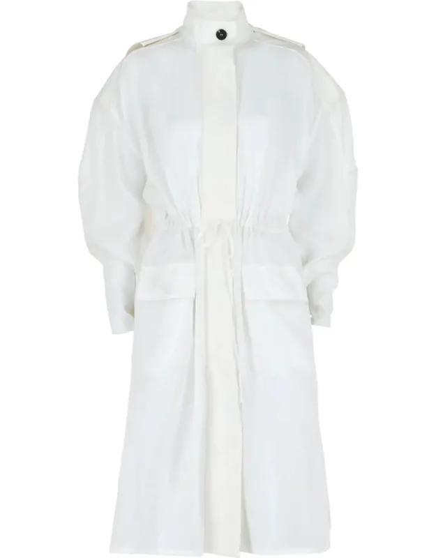 Hooded Trench Coat