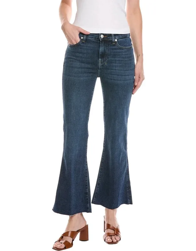 Slim Illusion Cropped Dojo Jean With Flattering Fit And Lived-in Look
