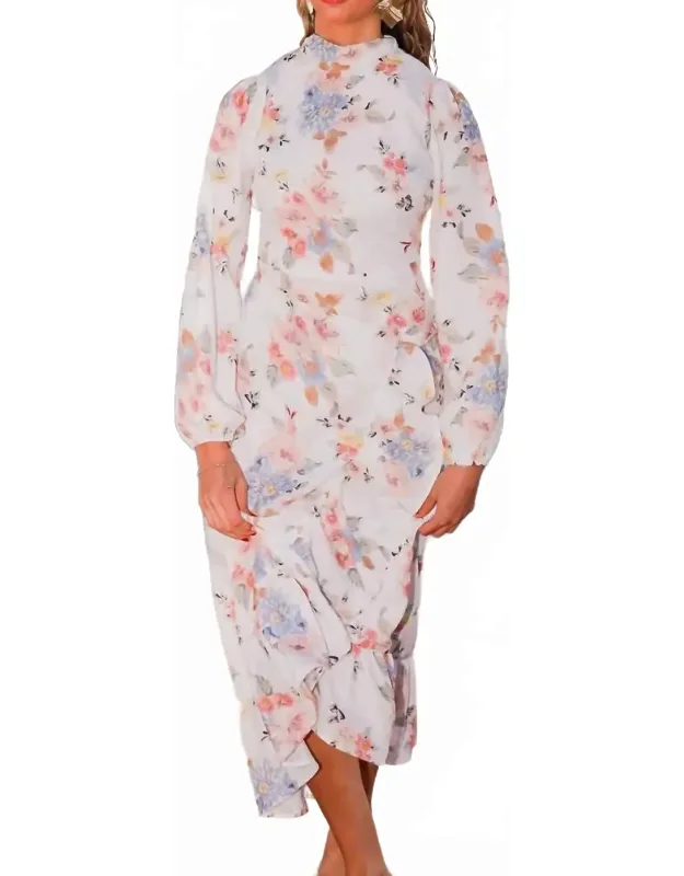 Longsleeve Wrap Dress