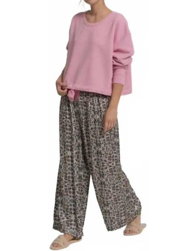 Tyler Pants In Animal Art Print
