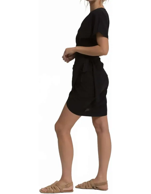 Wrap Mini Dress