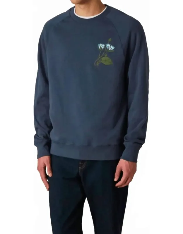 Floral Embroidery Sweatshirt