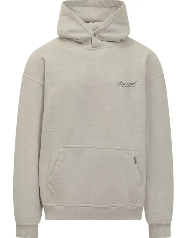 Hoodie With Embroidered Logo