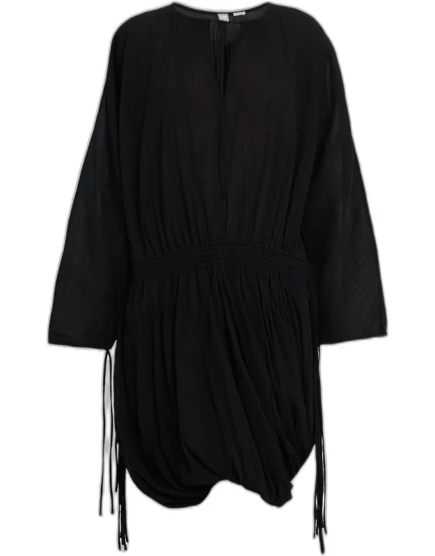 Drawstring Bubble Dress