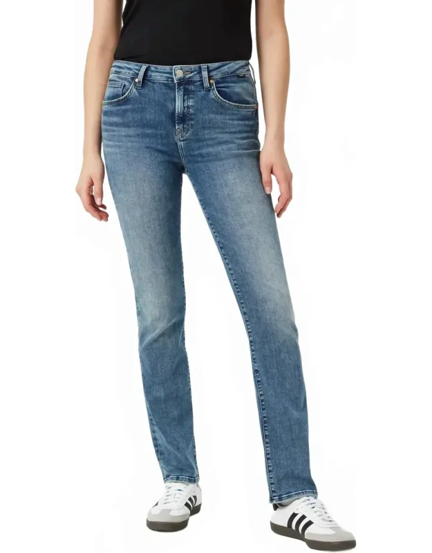 High-rise Straight Leg Jeans