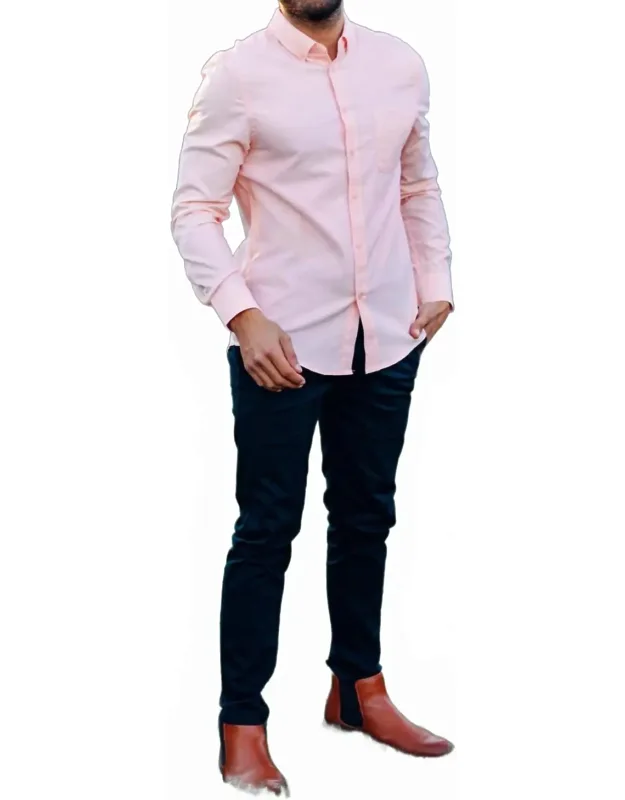 Classic Long Sleeve Button Down Shirt