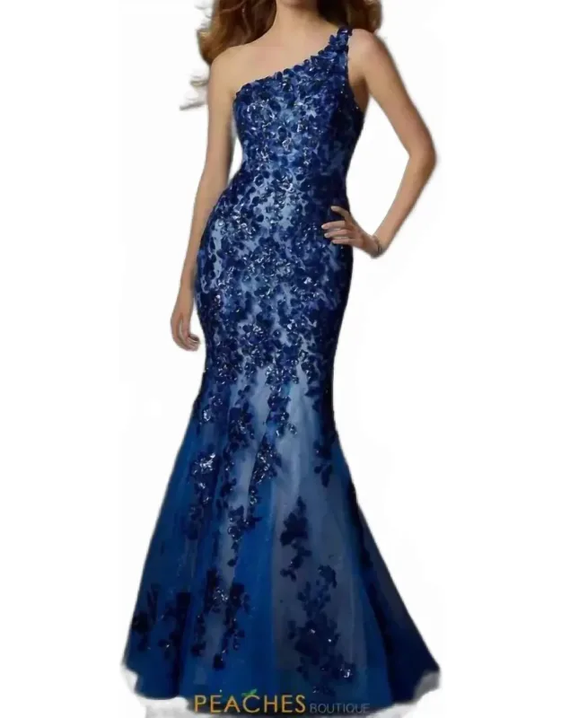 One Shoulder Prom Dress