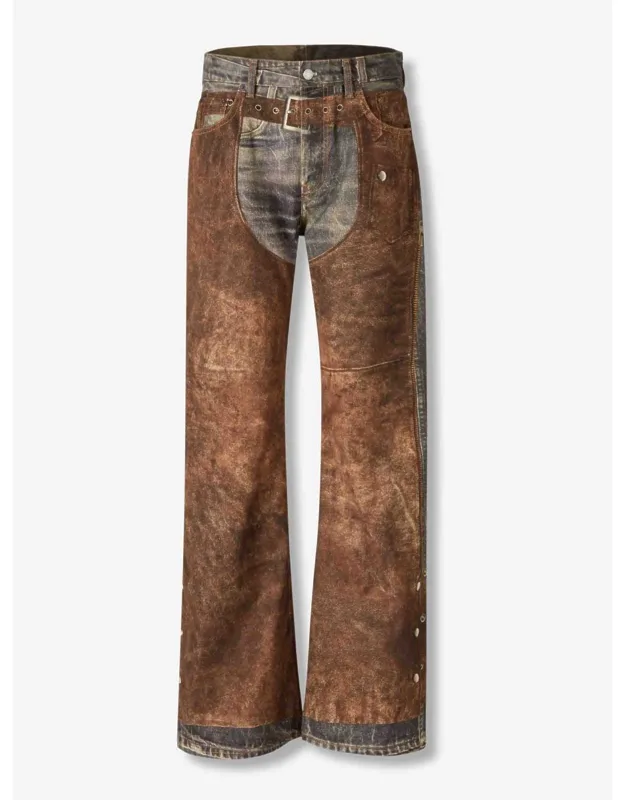 Wide Jeans Trompe-l'Œil