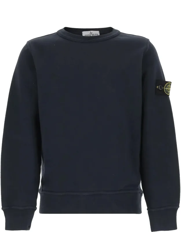 Sweatshirt With "patch" Logo