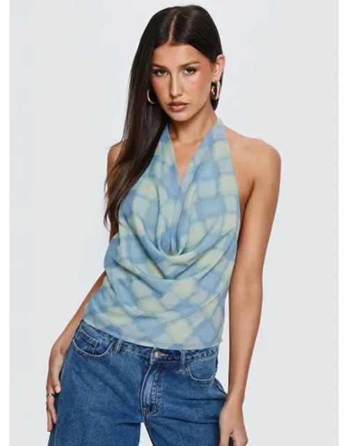 Karelyn Plunge Neck Top
