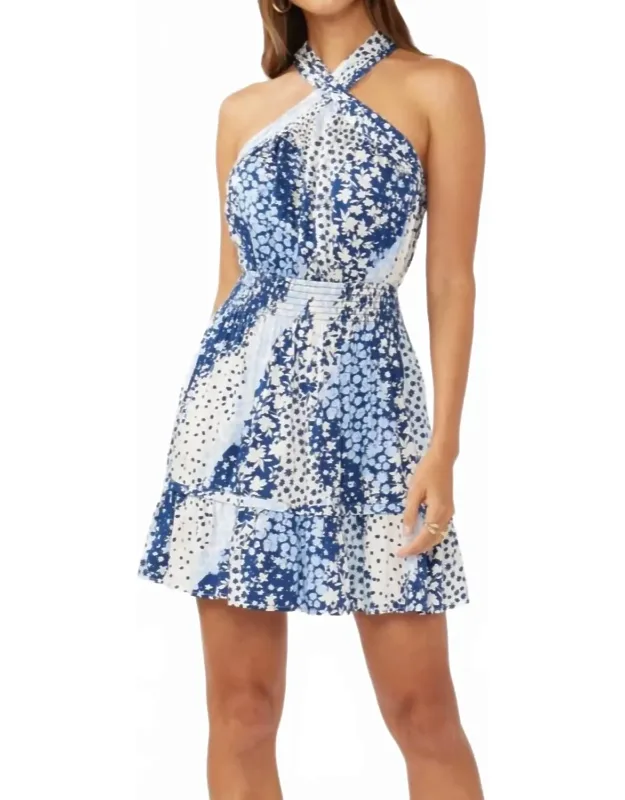 Twisted Flower Dress