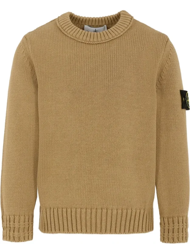 Logo-patch Crew-neck Sweater