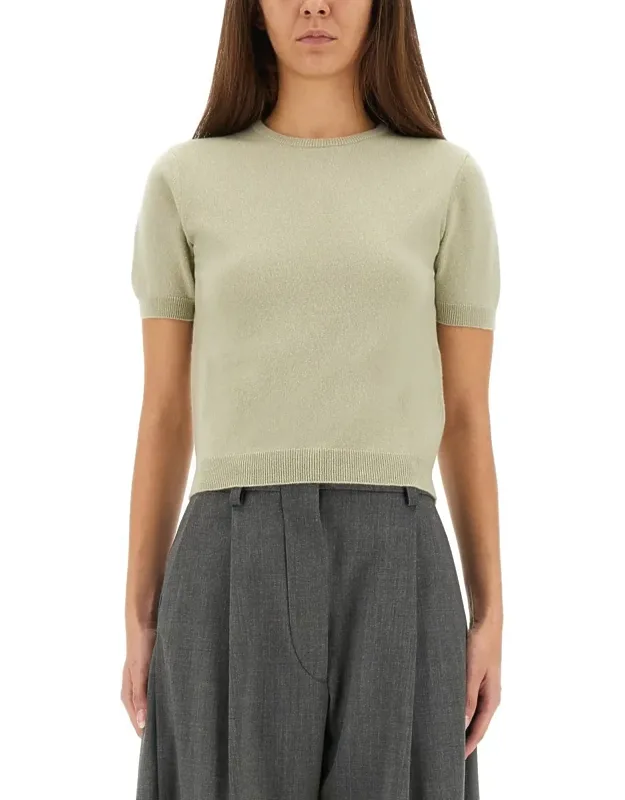 Wool Crew Neck T-shirt