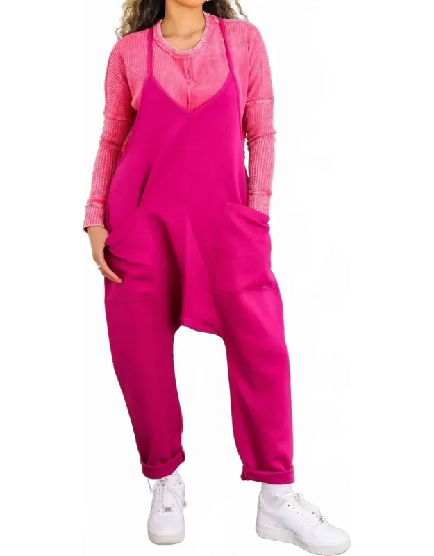 Slouchy Pocket Jumpsuit