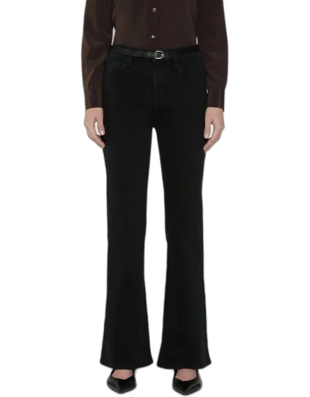 Icon Mid-rise Flare Leg Jeans