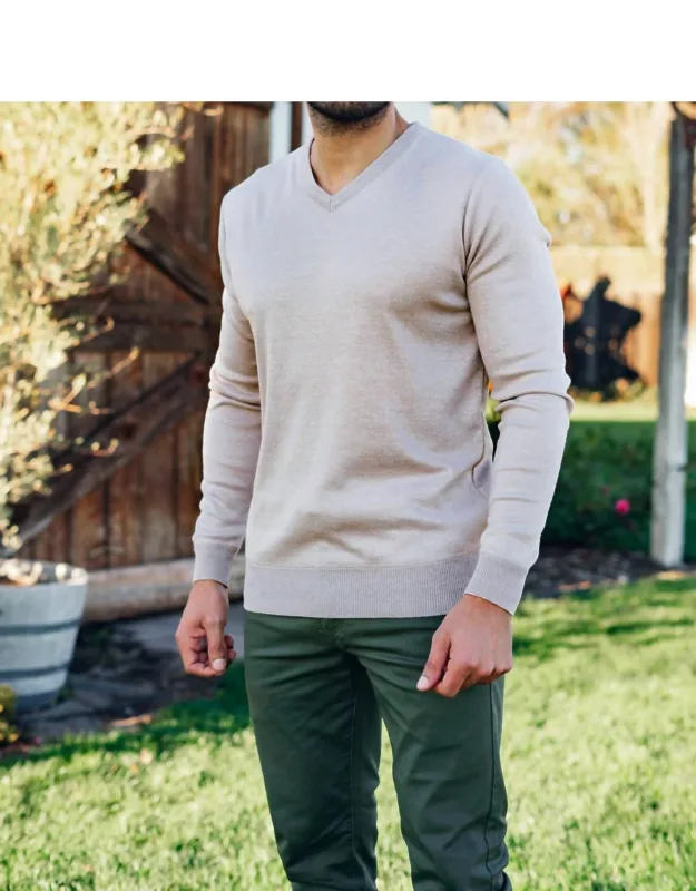 Soft Touch V-neck Dress Sweater