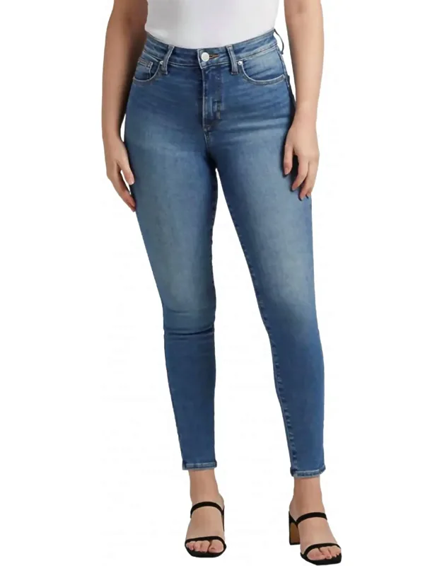 Forever Stretch Fit High Rise Pull On Skinny Jeans