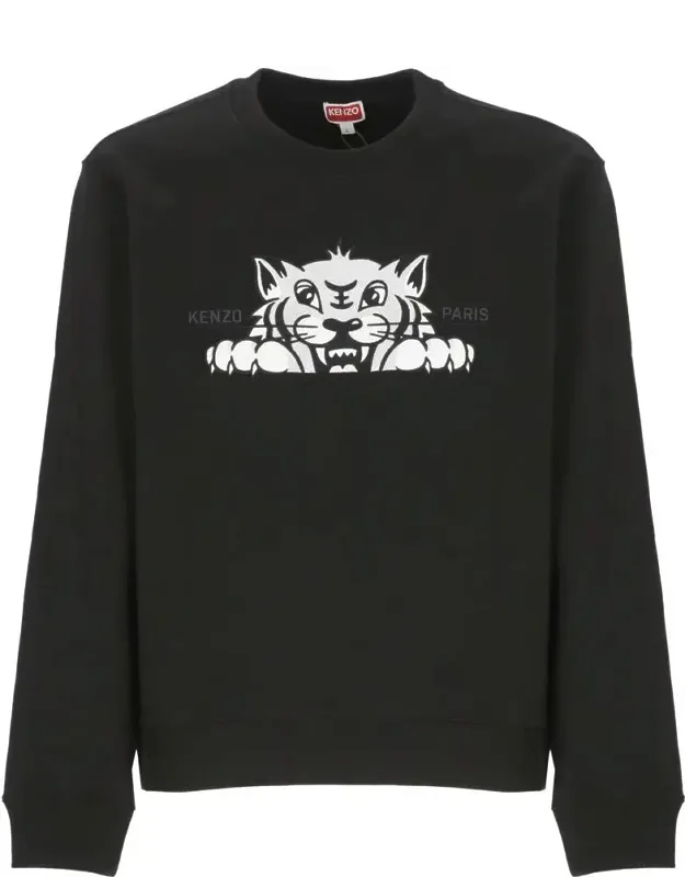 Sweater Cotton Sweatshirt, Crewneck