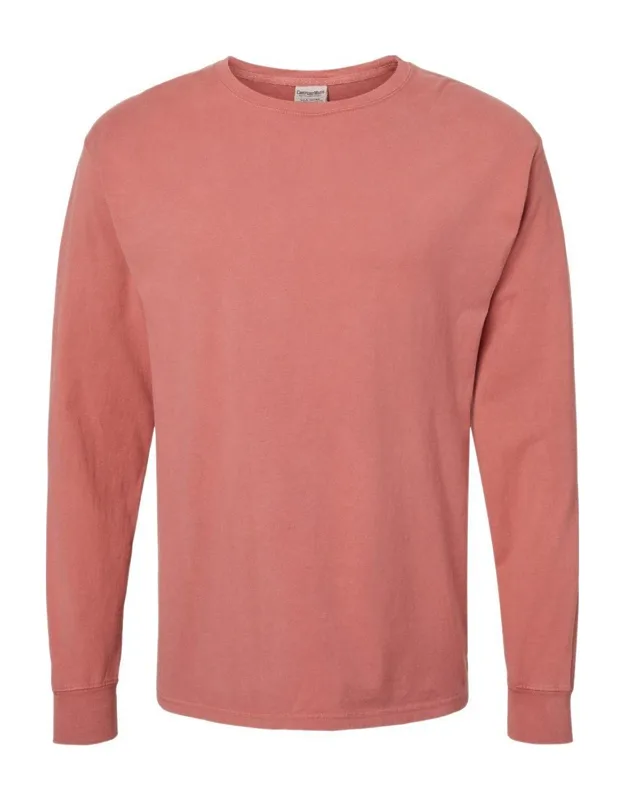 Garment-dyed Long Sleeve T-shirt