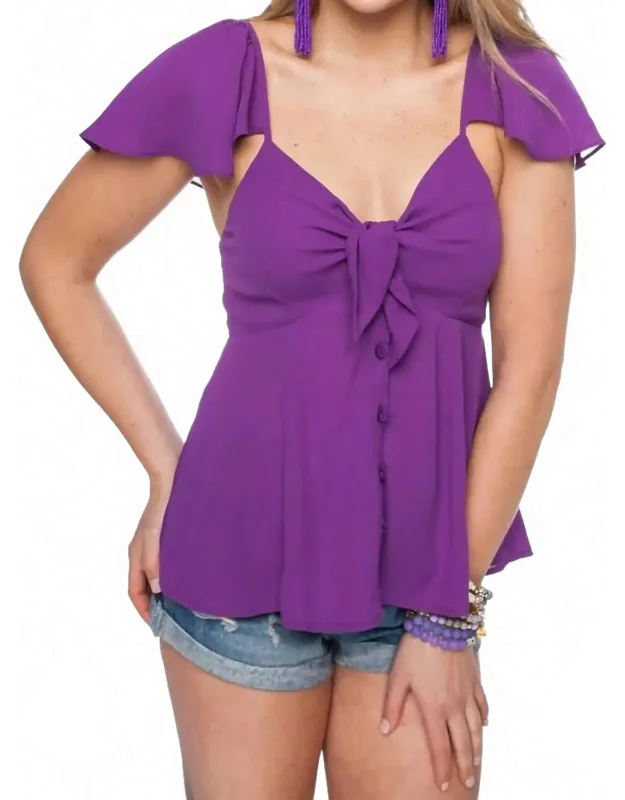 Flirty Ruffle Top