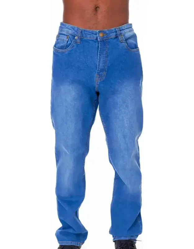 Straight Fit Relaxed Stretch Jeans