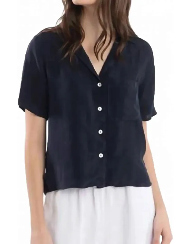 Loose Button-up Top