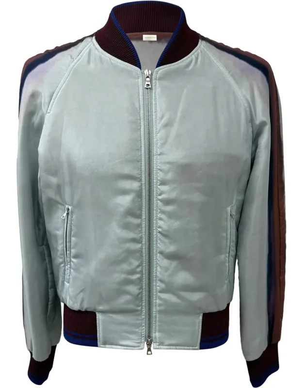 Printed Bomber Jacket