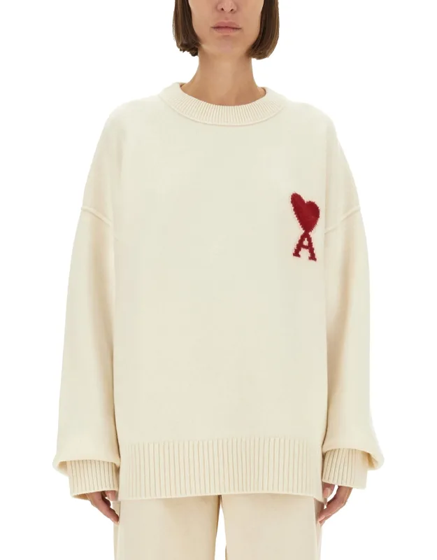 Wool Logo Sweater