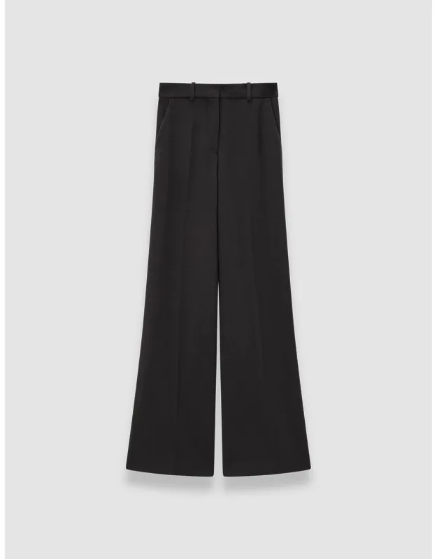 Alana Flannel Wool Trousers
