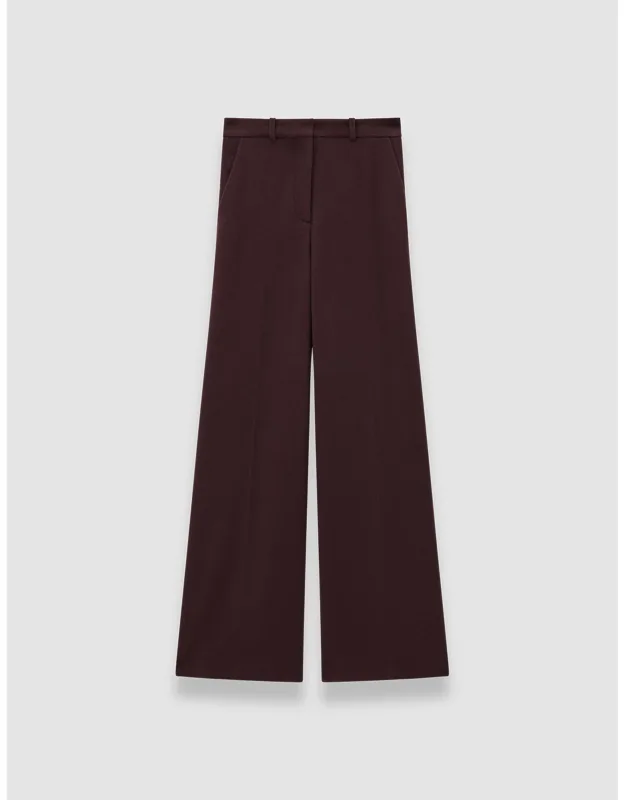 Alana Flannel Wool Trousers