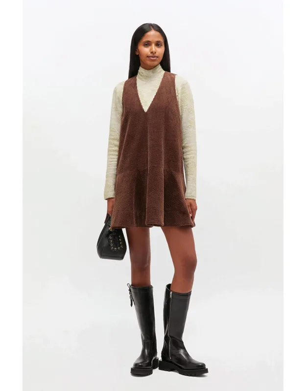 Corduroy Mini Dress
