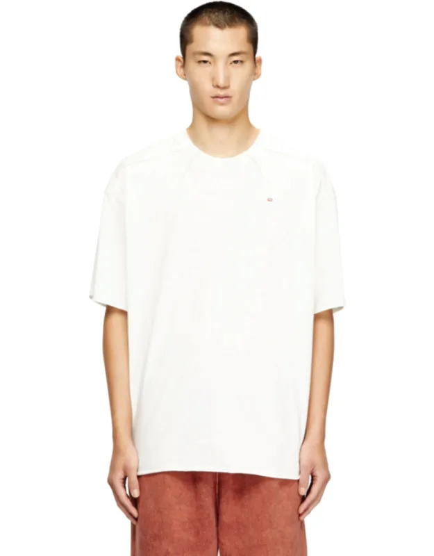 Cotton T-shirt With Micro Embroidery