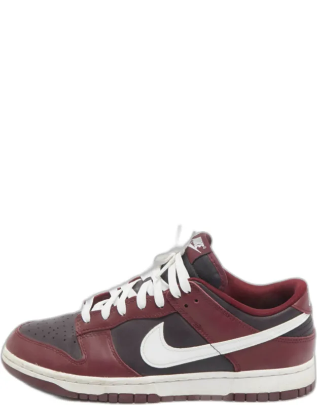 Leather Dunk Low Sneakers