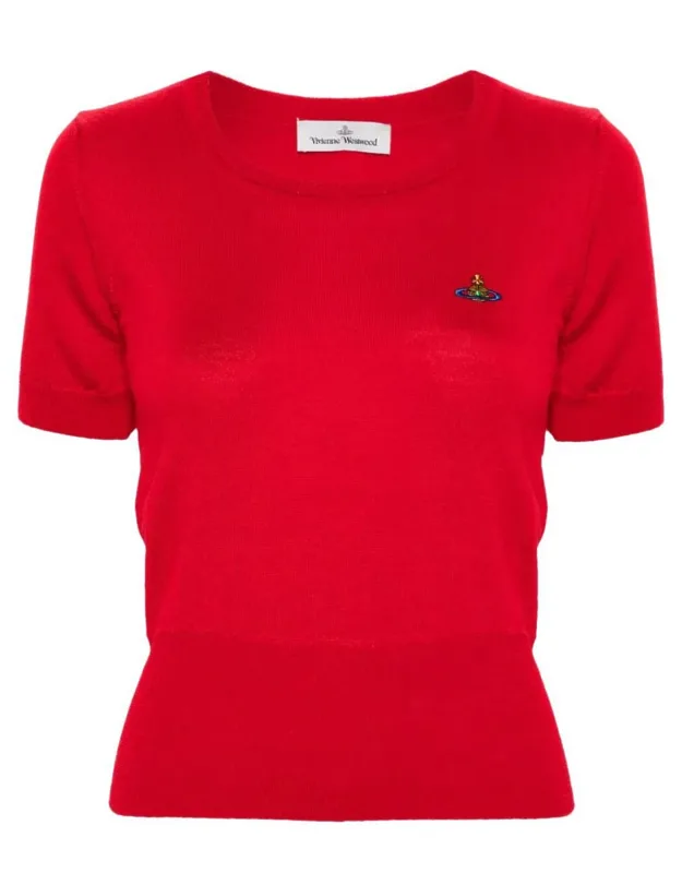 Bea Knitted Short-sleeved Top