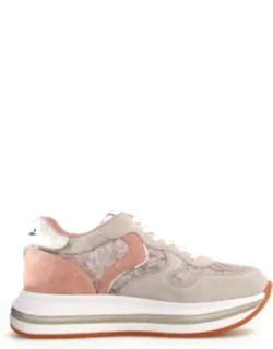 Merry Y Mesh & Leather Sneakers