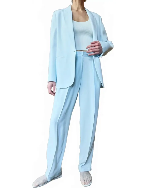 Chic Taffeta Chino Pants