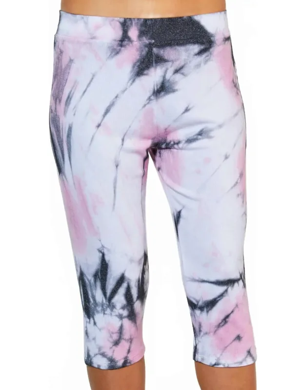 Marble Wash Capris