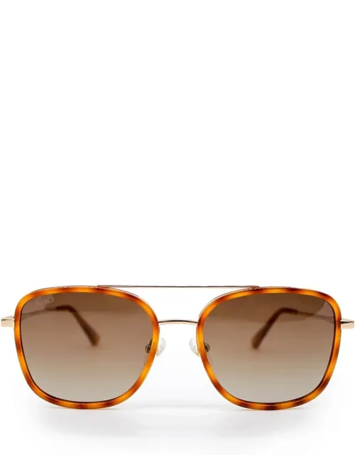 Gia Square Frame Sunglasses