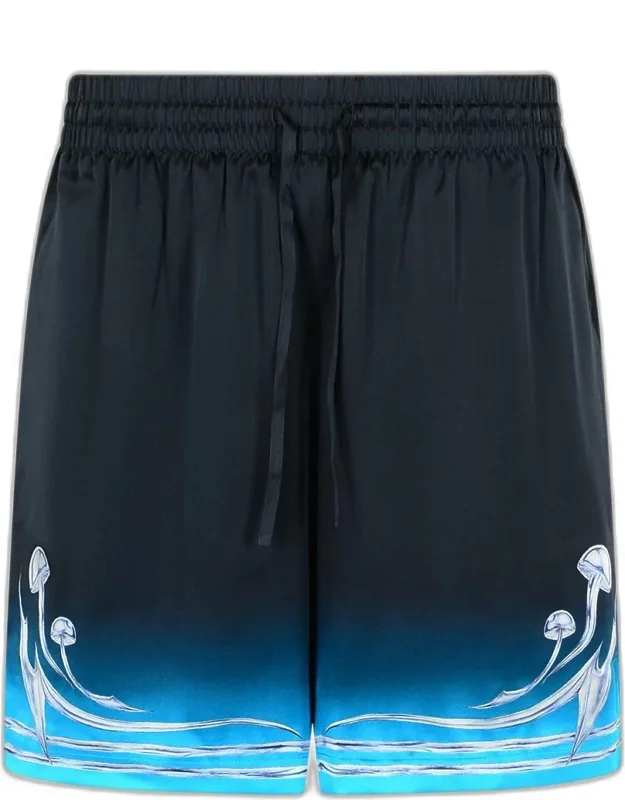 Silk Bermuda Shorts