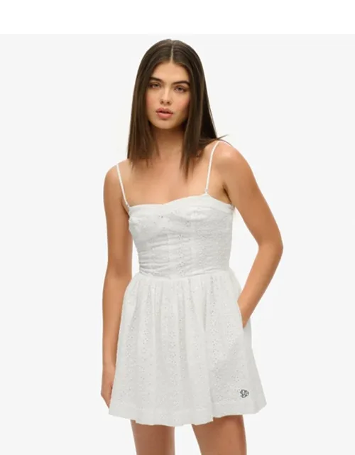 Broderie Cami Mini Dress