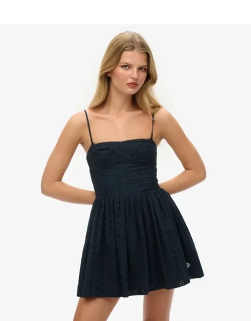 Broderie Cami Mini Dress